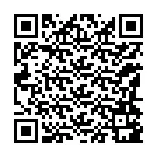 QR-koodi puhelinnumerolle +12184181550