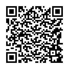 QR Code pour le numéro de téléphone +12184181552