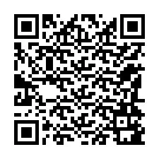 QR kód a telefonszámhoz +12184181553