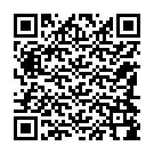 Kode QR untuk nomor Telepon +12184184283