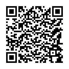 QR Code สำหรับหมายเลขโทรศัพท์ +12184184351