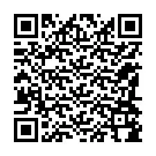 QR Code สำหรับหมายเลขโทรศัพท์ +12184184353