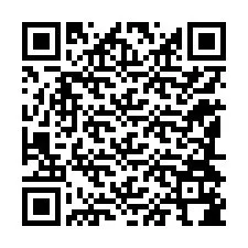 QR kód a telefonszámhoz +12184184362