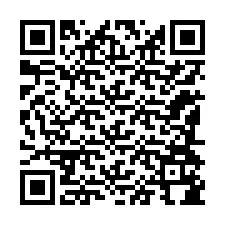 QR kód a telefonszámhoz +12184184365