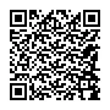 QR-koodi puhelinnumerolle +12184184367