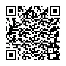 QR-code voor telefoonnummer +12184192504