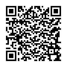 QR-code voor telefoonnummer +12184194424