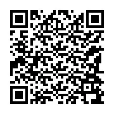 QR-koodi puhelinnumerolle +12184196370