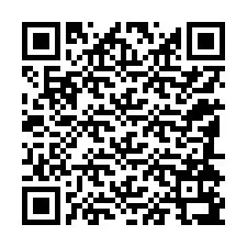 QR-koodi puhelinnumerolle +12184197948