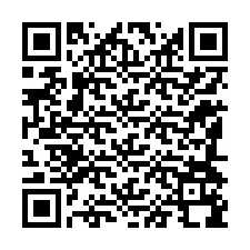 Kode QR untuk nomor Telepon +12184198312