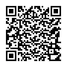 QR-code voor telefoonnummer +12184210003