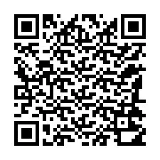 QR kód a telefonszámhoz +12184210844