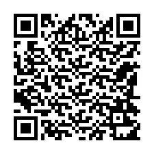 QR-koodi puhelinnumerolle +12184211597