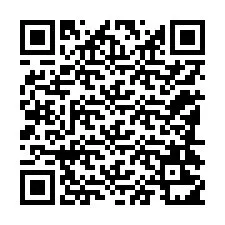 QR-code voor telefoonnummer +12184211599