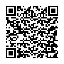 QR-koodi puhelinnumerolle +12184211878