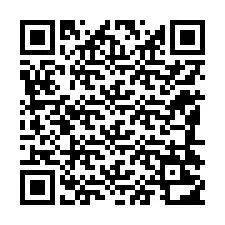 QR-koodi puhelinnumerolle +12184212402