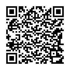 QR код за телефонен номер +12184212466