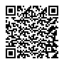 QR-code voor telefoonnummer +12184214429