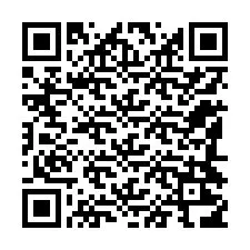 QR kód a telefonszámhoz +12184216213