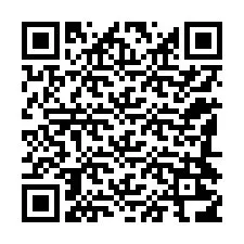 QR Code สำหรับหมายเลขโทรศัพท์ +12184216214