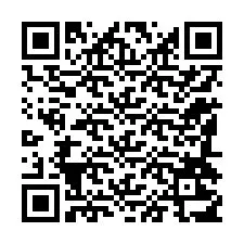 QR-code voor telefoonnummer +12184217716