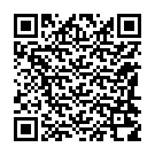 QR kód a telefonszámhoz +12184218156