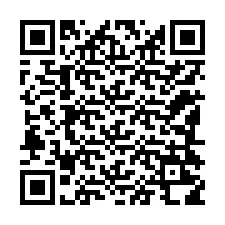 QR-код для номера телефона +12184218431