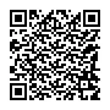 QR-koodi puhelinnumerolle +12184219544