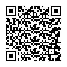 QR kód a telefonszámhoz +12184219862