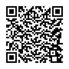 Código QR para número de teléfono +12184240319