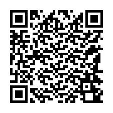 QR код за телефонен номер +12184240590