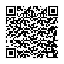 QR Code สำหรับหมายเลขโทรศัพท์ +12184240912