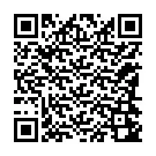 QR kód a telefonszámhoz +12184242069