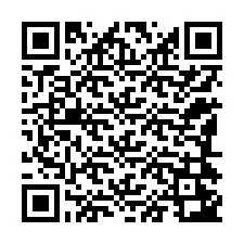 QR код за телефонен номер +12184243024