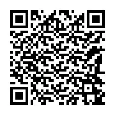 QR Code สำหรับหมายเลขโทรศัพท์ +12184245651