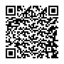 QR-kood telefoninumbri jaoks +12184246536