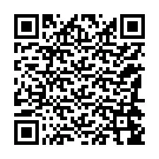 QR kód a telefonszámhoz +12184246844