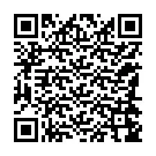 QR-код для номера телефона +12184246884