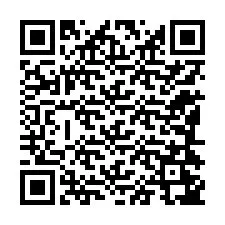 QR Code pour le numéro de téléphone +12184247136