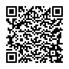 QR-code voor telefoonnummer +12184247504