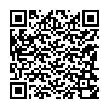 QR-code voor telefoonnummer +12184350072