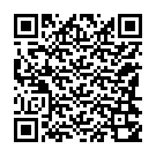 Código QR para número de teléfono +12184350074