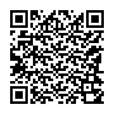 QR-Code für Telefonnummer +12184350078