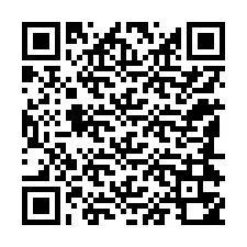 QR kód a telefonszámhoz +12184350084