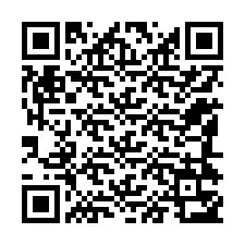 Código QR para número de teléfono +12184353403