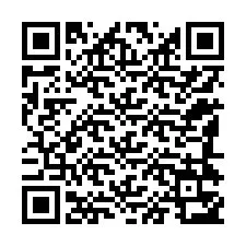 QR Code สำหรับหมายเลขโทรศัพท์ +12184353404