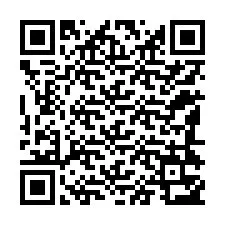 Kode QR untuk nomor Telepon +12184353410