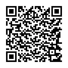 Kode QR untuk nomor Telepon +12184353416