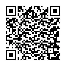 電話番号のQRコード +12184353926