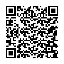 QR-code voor telefoonnummer +12184385083